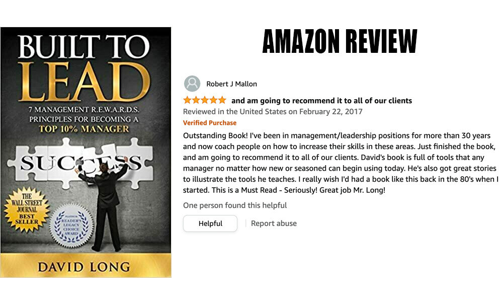 Built to Lead reader review