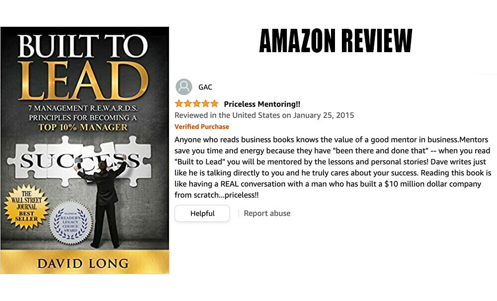 Built to Lead reader review