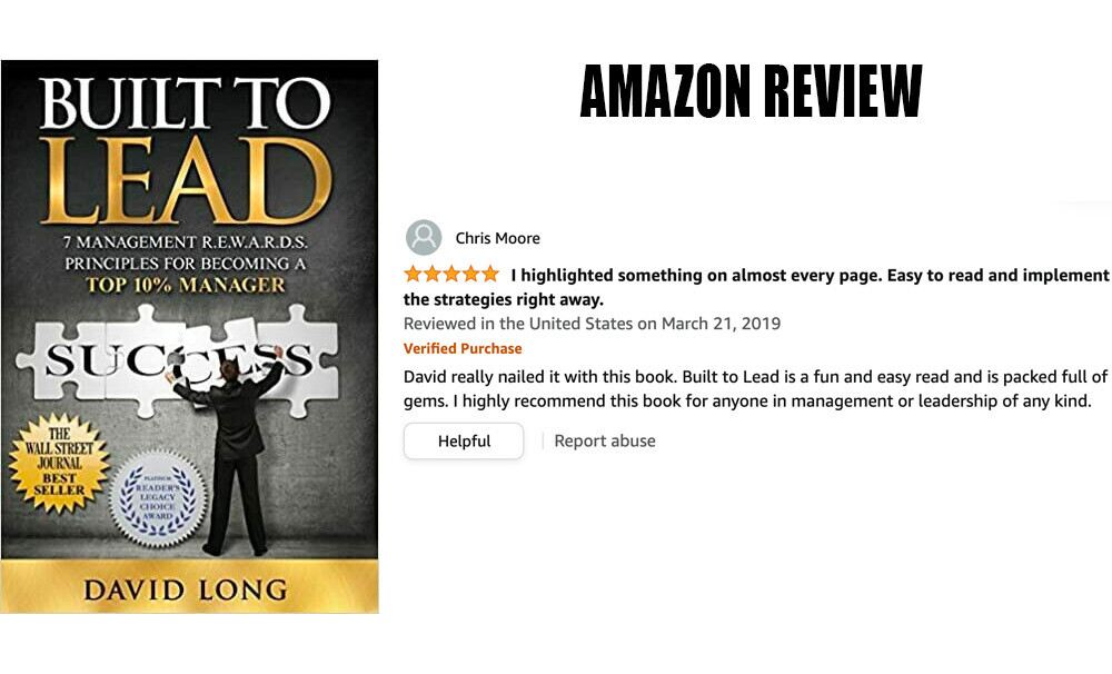 Built to Lead reader review